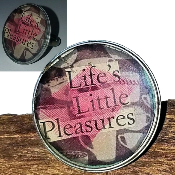 2 Artist Handmade Rings Adjustable Inspirational - Picture 8 of 8